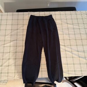Hollister Black Adjustable Rise Sweatpants
